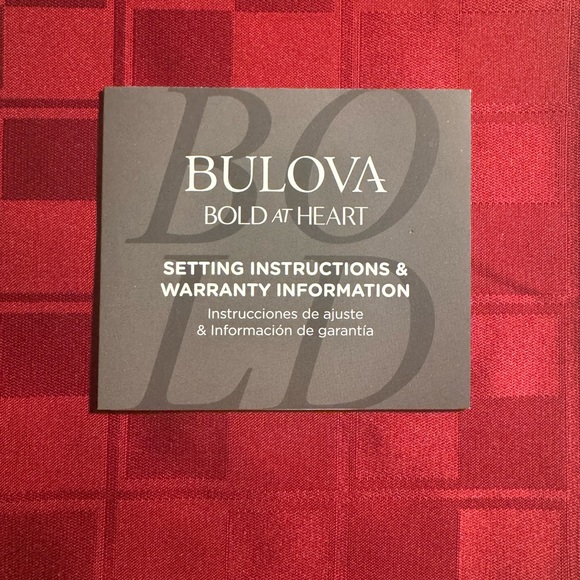 NWT Bulova Raphsody Diamond Accent Watch with White Dial